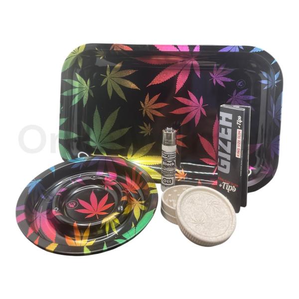 Gizeh Rolling Smoker Ashtray Set